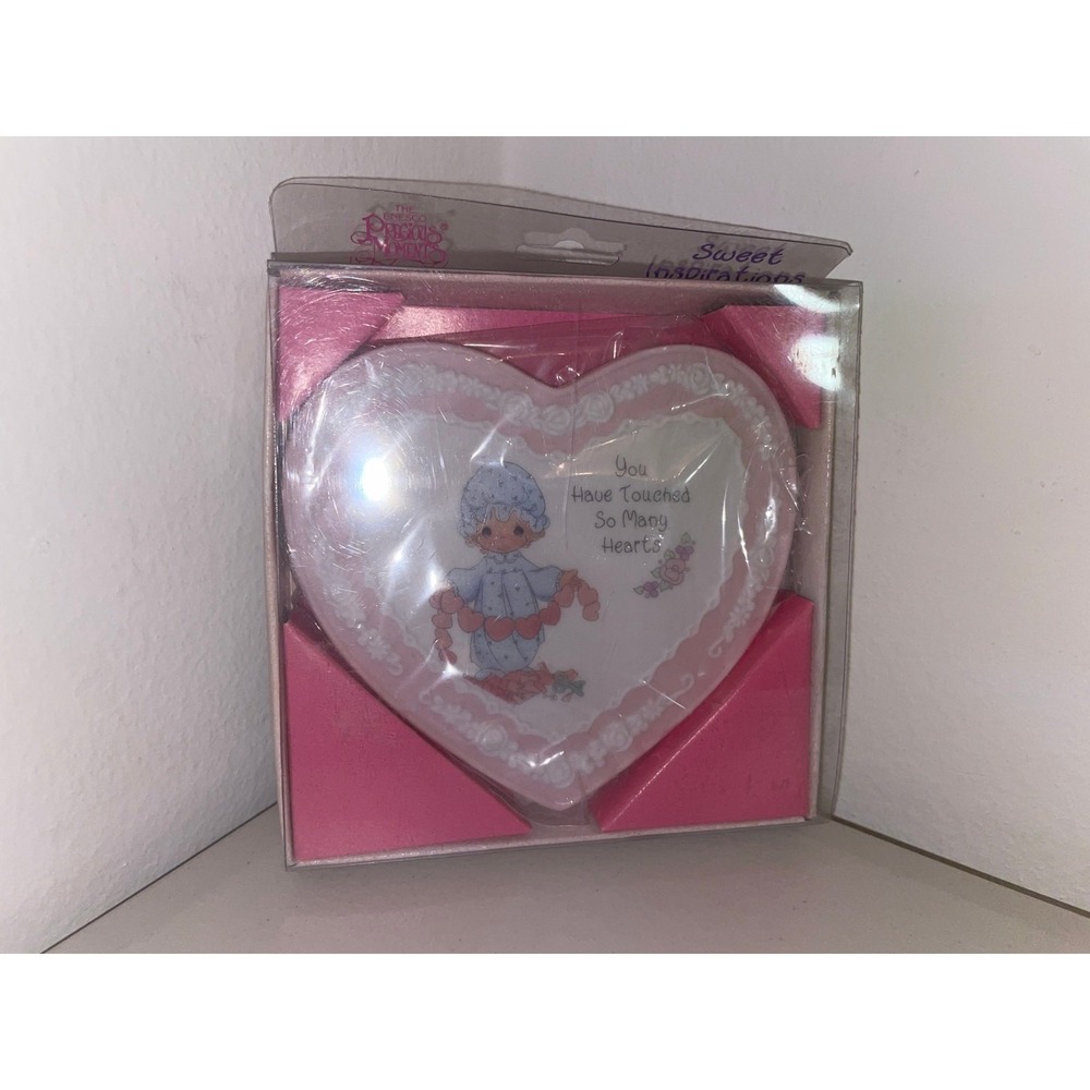 Precious Moments Enesco 1994 Heart Plaque You Have Touched So Many Hearts 129836